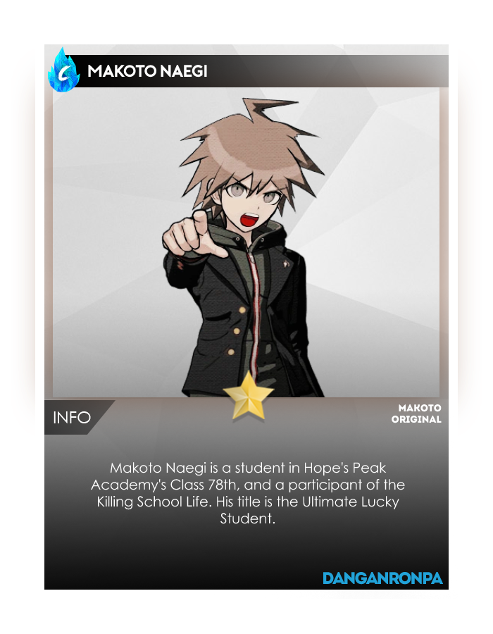 Makoto Naegi | Shoob Card Game - Shoob.gg