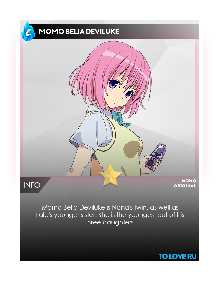 Momo Belia Deviluke Shoob Card Game Shoobgg