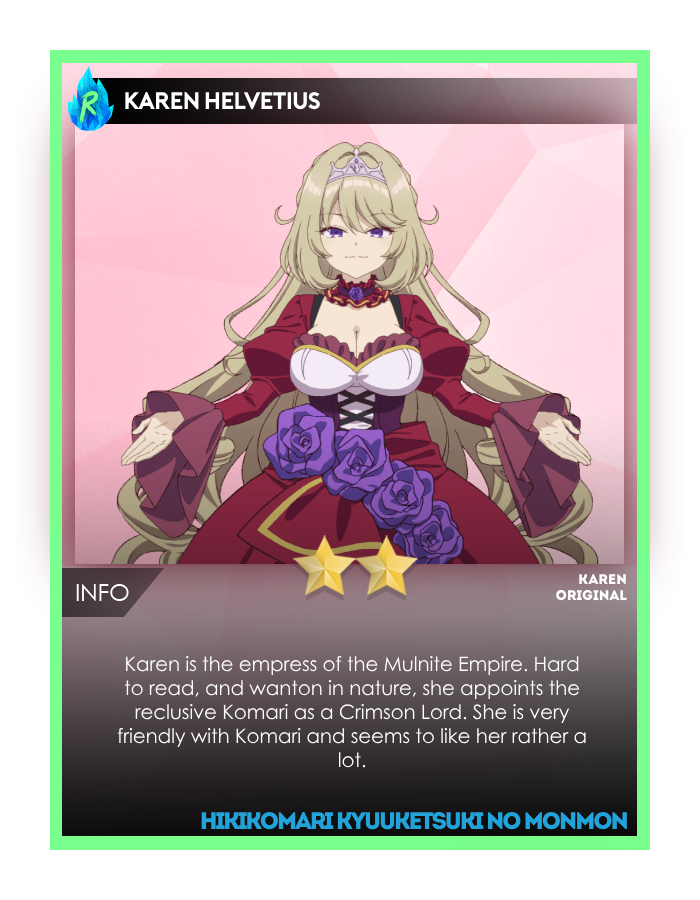 Karen Helvetius | Shoob Card Game - Shoob.gg