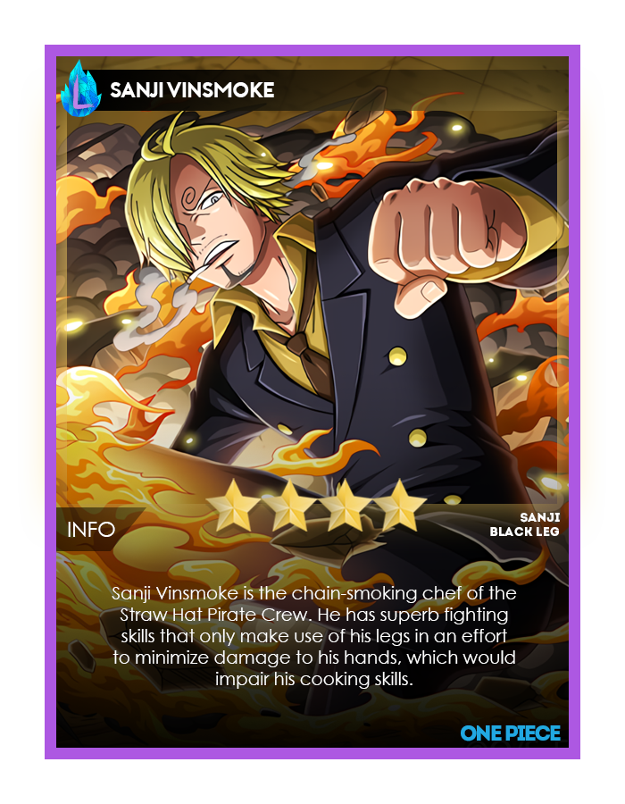 Sanji Vinsmoke | Shoob Card Game - Shoob.gg