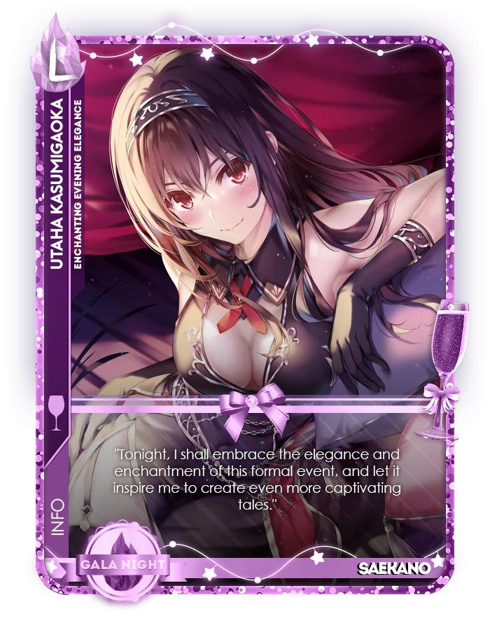 Utaha Kasumigaoka Shoob Card Game Shoob.gg